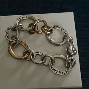 Chico’s mixed metal bracelet